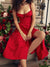 Robe de soirée élégante en ligne A pour femmes