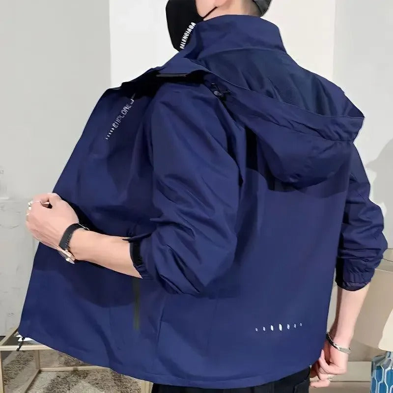 Veste de pluie légère pour hommes