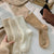 3 paires/ensemble Chaussettes en laine de cachemire pour femmes