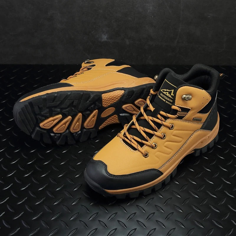 Bottes de randonnée en peluche pour hommes