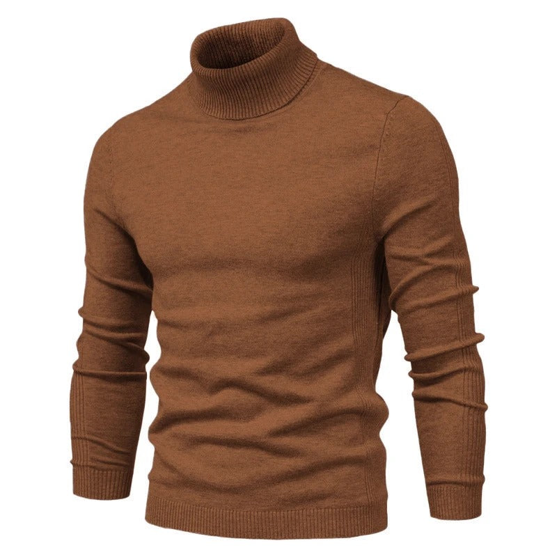 Pull Slim à col roulé pour hommes