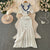 Robe chemise longue en tricot pour femmes