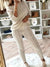 Ensemble pull et pantalon en tricot pour femmes