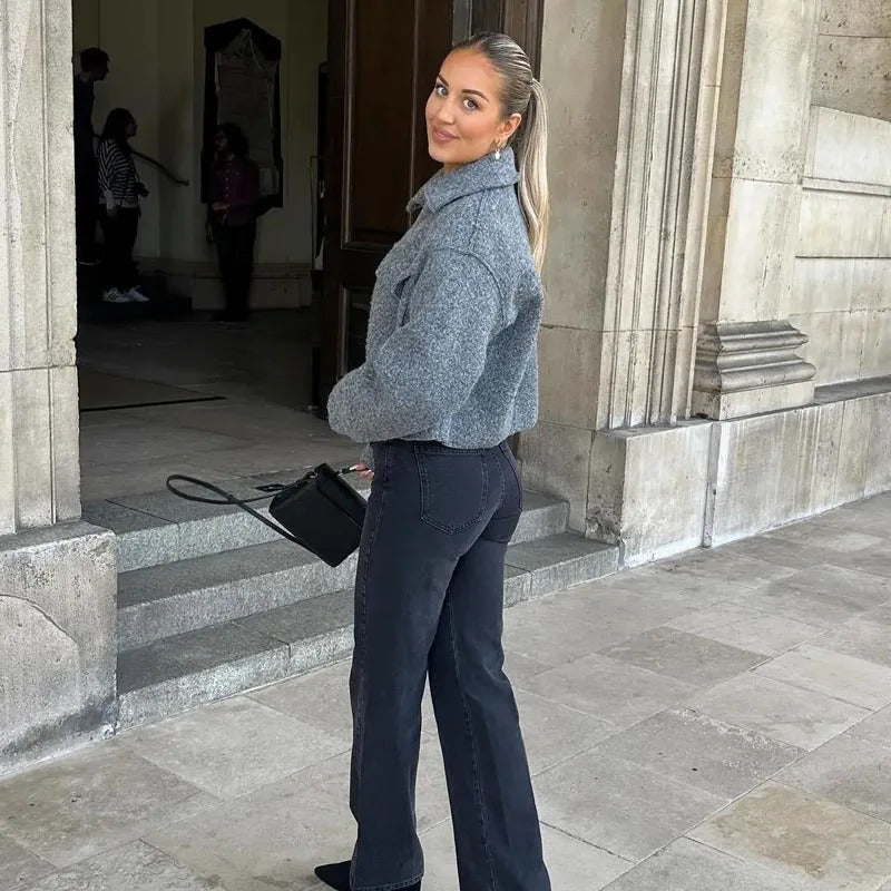 Veste courte d'hiver pour femmes