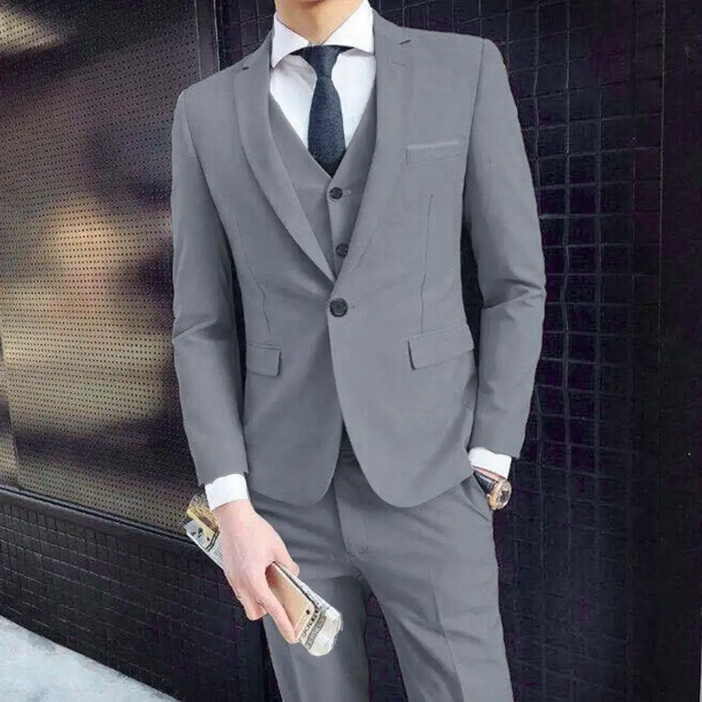 Ensemble 2 pièces Costume d'affaires de luxe pour hommes