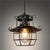 Lampe suspendue rétro industrielle