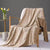 Couverture en laine velours corail
