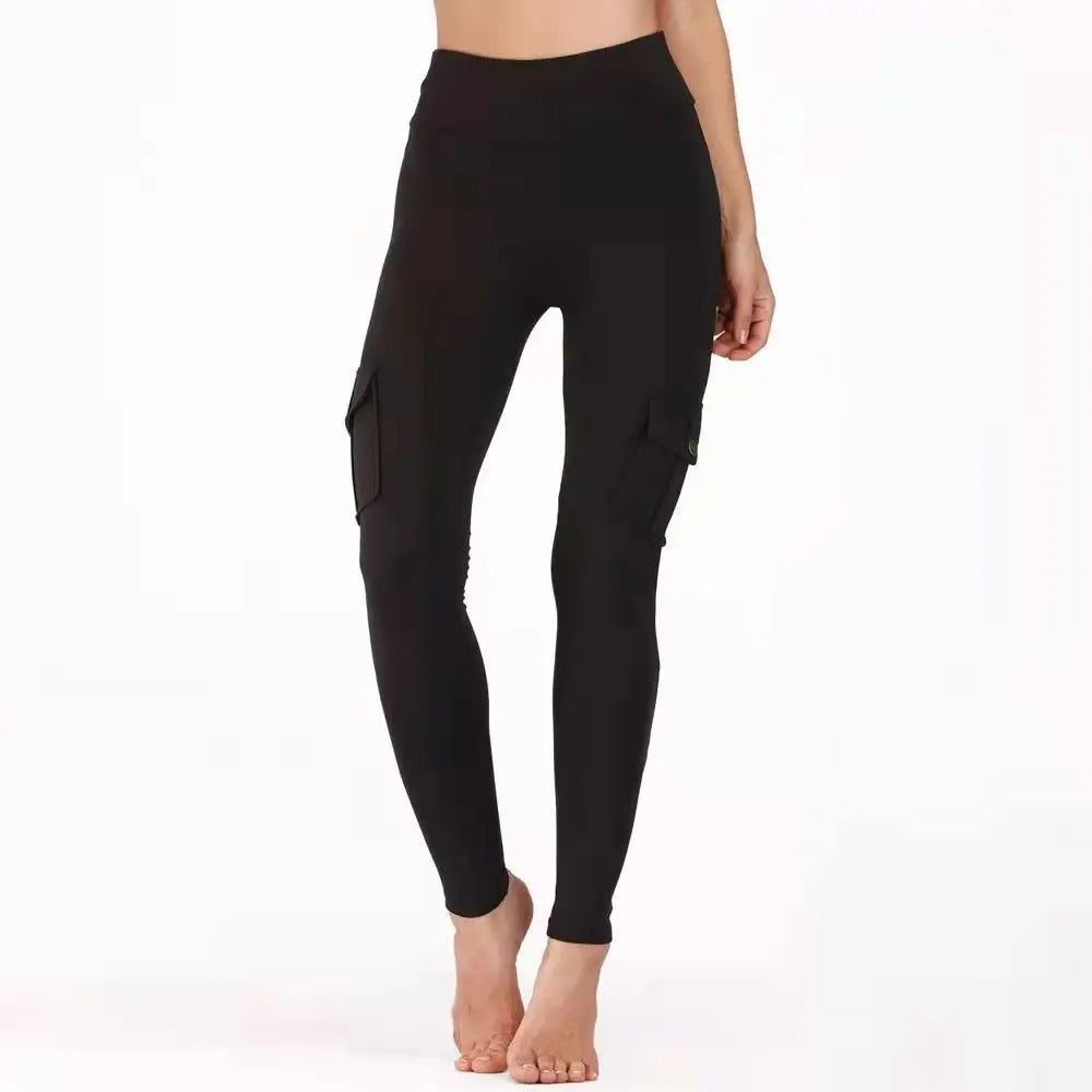 Pantalon de fitness taille haute pour femmes