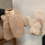 Gants chauds en peluche Kawaii
