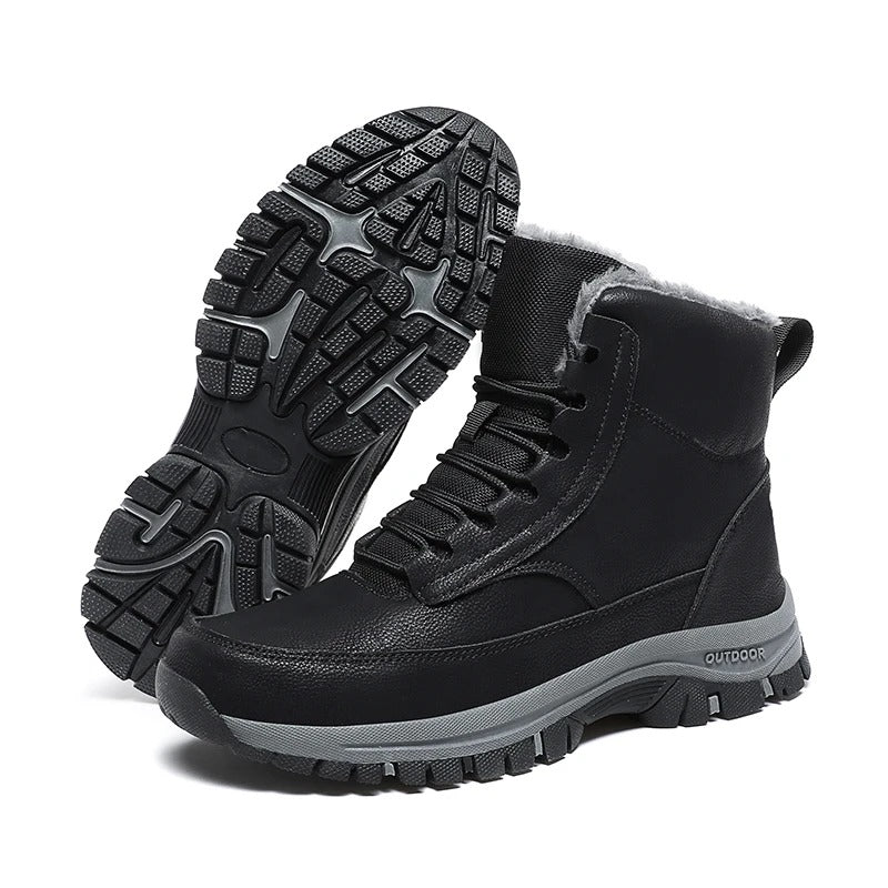 Bottes de neige avec fourrure pour hommes