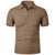 Polo en maille étroite pour hommes