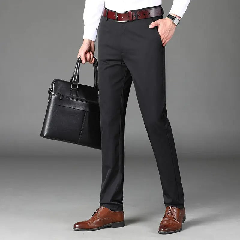 Pantalon classique extensible pour hommes