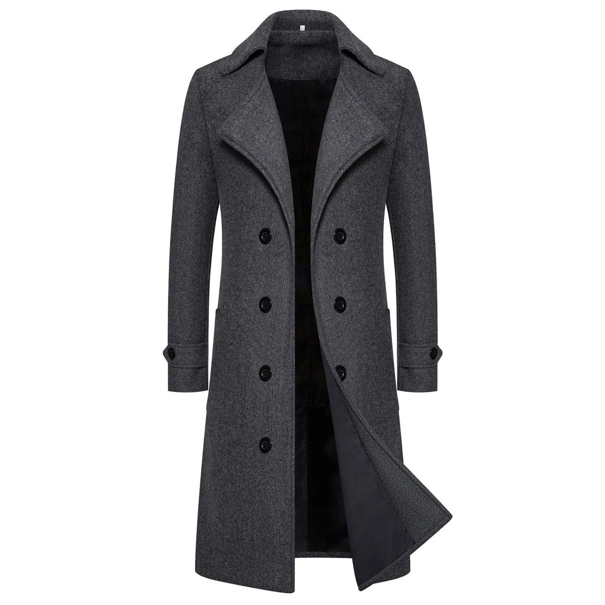 Trench-coat coupe-vent slim pour hommes