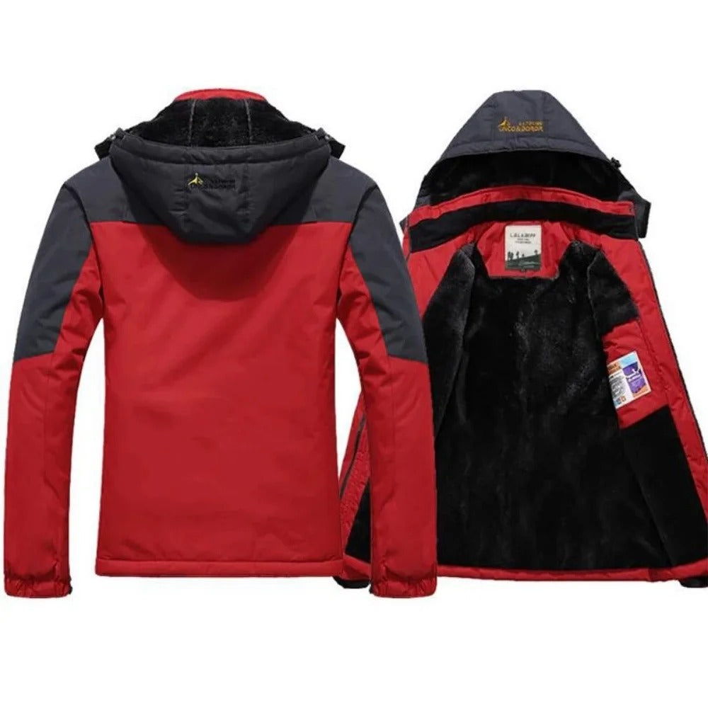Veste coupe-vent d'hiver pour hommes