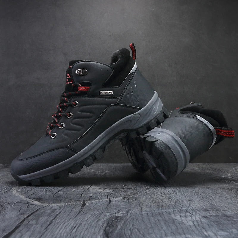 Bottes de randonnée en peluche pour hommes