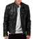Veste de moto slim pour hommes