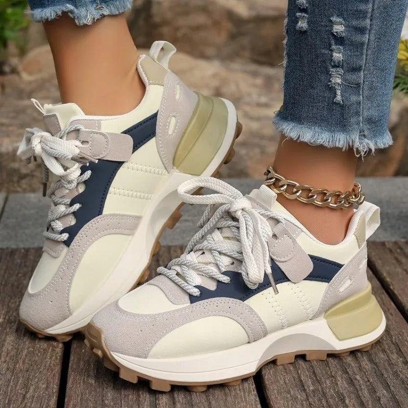 Baskets multicolores pour femmes