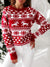 Pull de Noël en tricot pour femmes