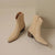 Bottines à talon compensé et à bout pointu