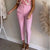 Pantalon taille haute pour femmes