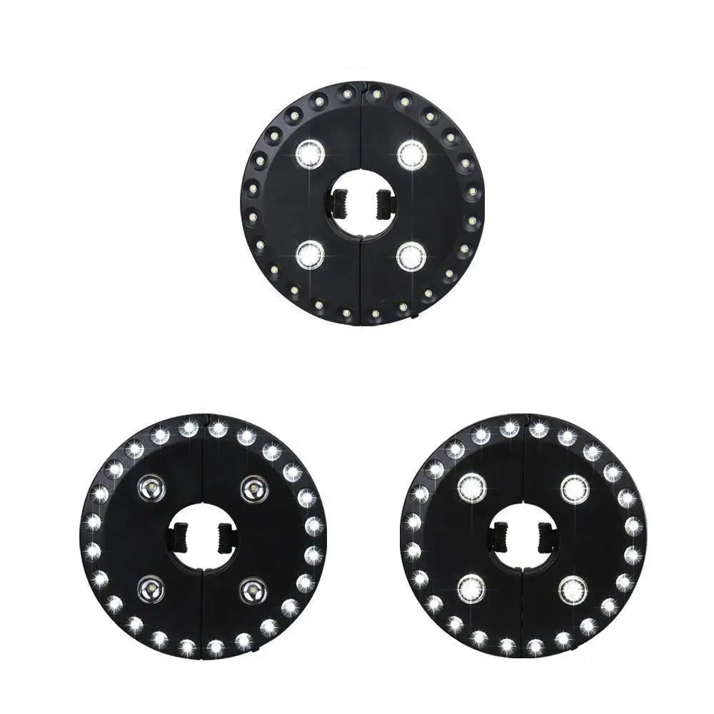 Lampe à 28 LED pour parapluie de patio