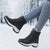 Bottes de neige d'extérieur à plateforme pour femmes