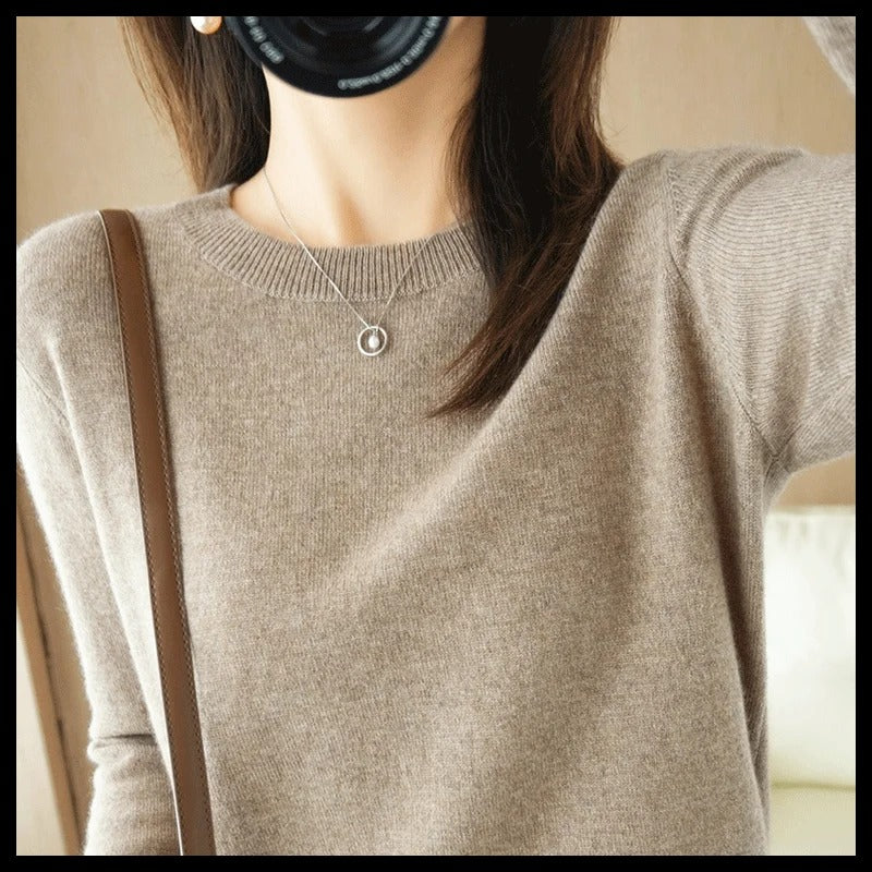 Pull décontracté en tricot pour femmes