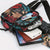 Sac bandoulière imprimé feuilles