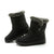 Bottines chaudes en fourrure de coton pour femmes