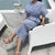 Robe Bandage Rayée