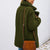 Manteau Teddy à double boutonnage pour femmes