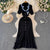 Robe chemise longue en tricot pour femmes