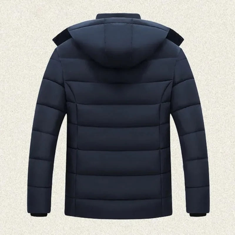 Veste thermique à capuche pour hommes