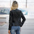 Veste de motard en cuir pour femmes