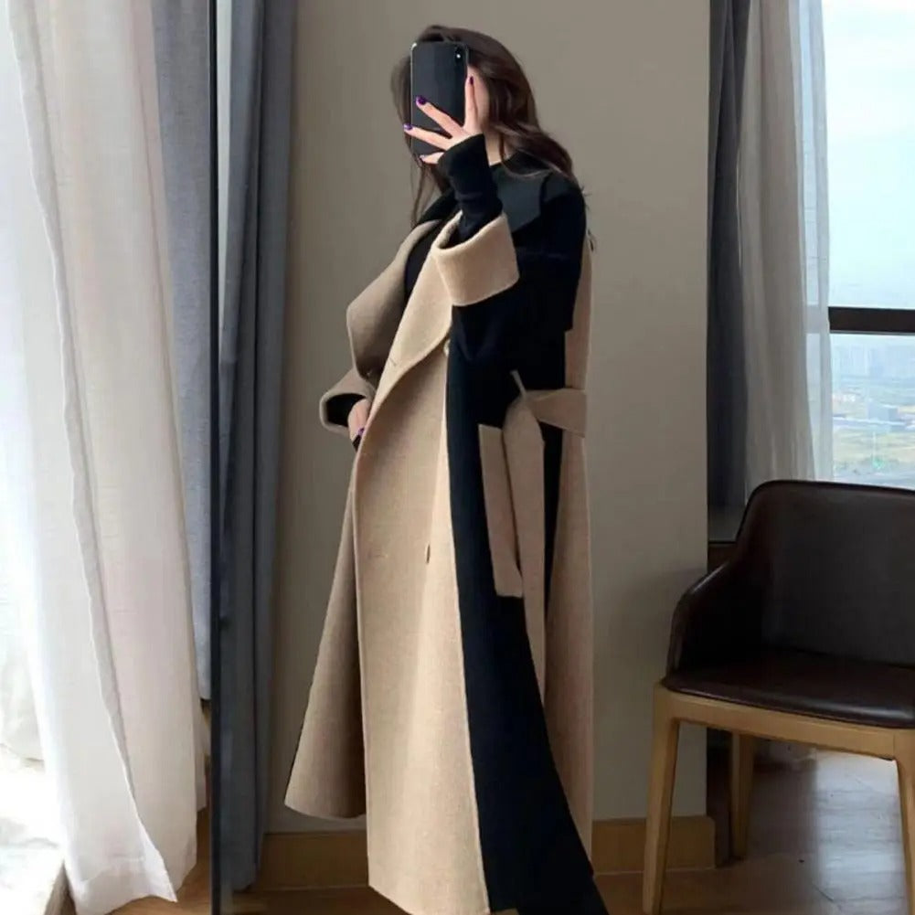 Manteau d'hiver double face pour femmes