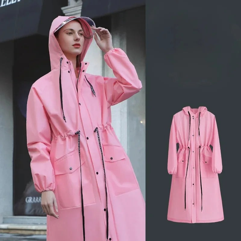 Imperméable long pour femmes