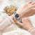 Montre de luxe en acier inoxydable pour femmes
