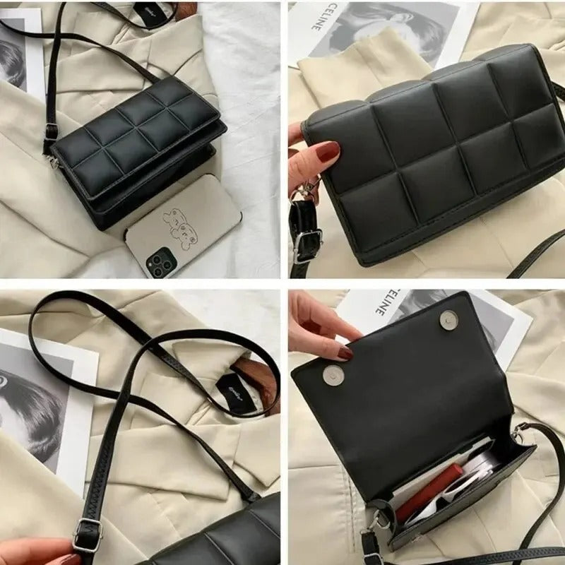 Petit sac à bandoulière en cuir pour femmes