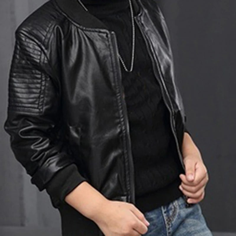 Veste de cuir pour enfants