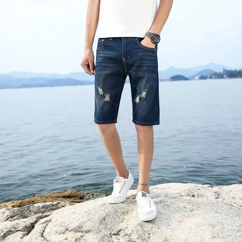 Shorts en denim pour hommes