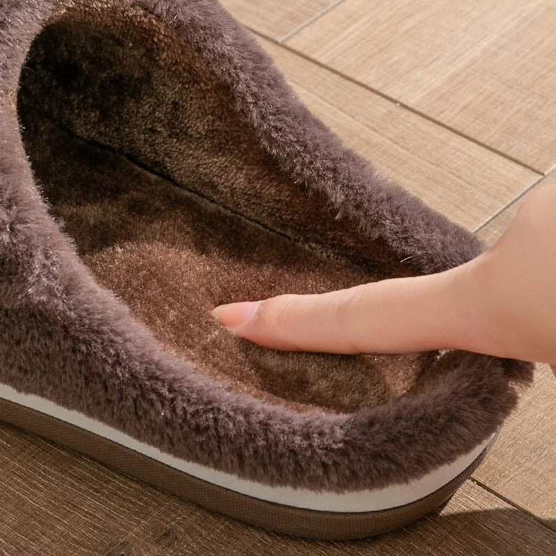 Chaussons d'intérieur Flock à rayures pour hommes