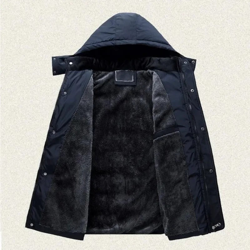 Veste thermique à capuche pour hommes