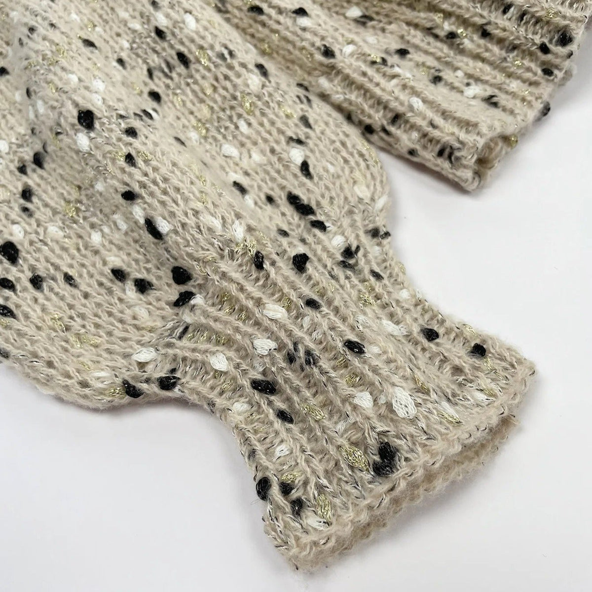 Pull en tricot à épaules tombantes pour femmes