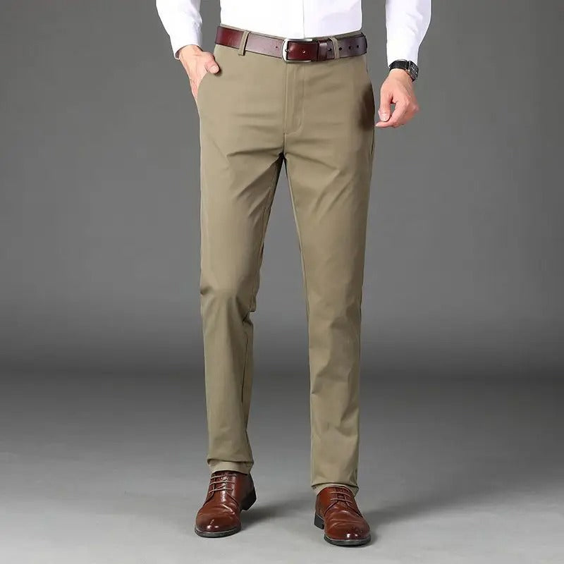 Pantalon classique extensible pour hommes