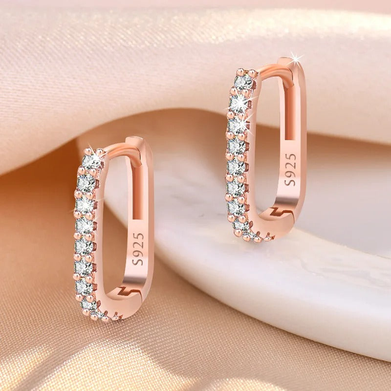 Créoles en zircon pour femmes