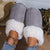 Chaussons d'intérieur en peluche pour femmes