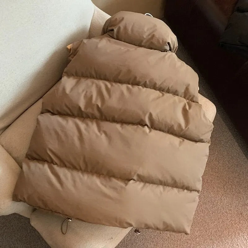 Gilet en duvet chaud pour femmes