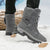 Bottes d'hiver en peluche pour hommes