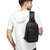 Sac de poitrine multifonctionnel pour hommes