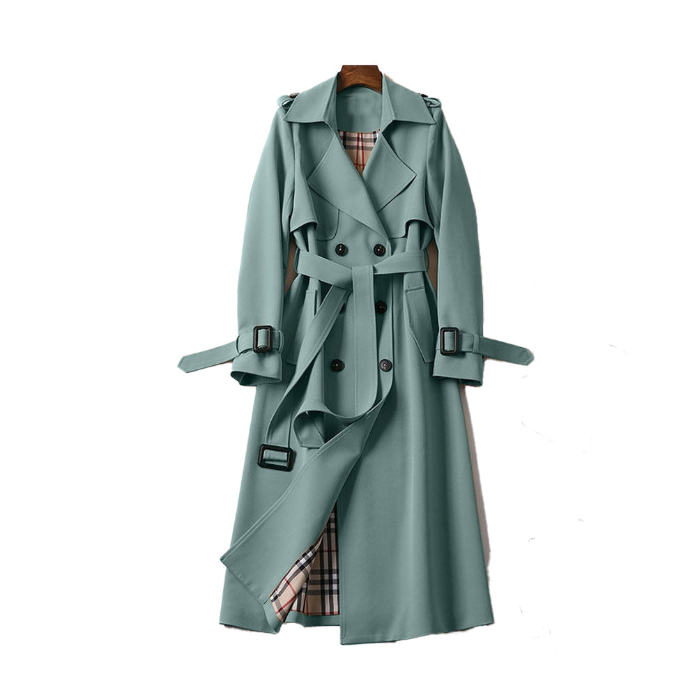 Manteau Trench pour Femmes à Double Rangée 5